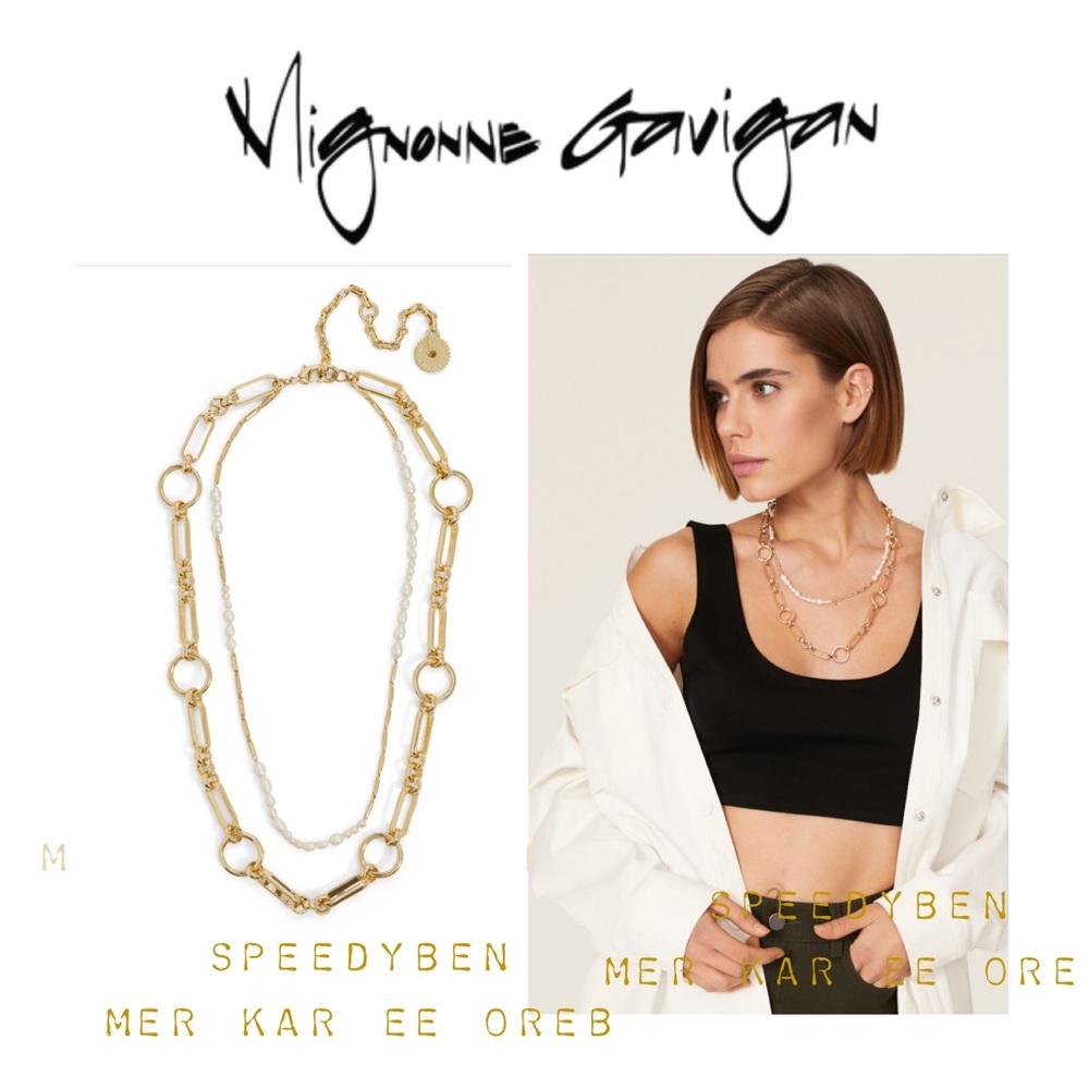 Mignonne Gavigan Abby Layered Pearl Necklace